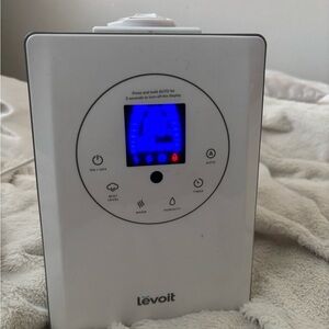 Levoit White Humidifier with Blue Display